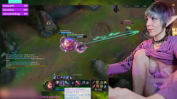 Tricky Damsel Plays League of Legends on Chaturbate! 25 on Jinx!!